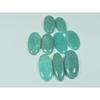 250Cts. Natural Green Amazonite Oval Cabochon Loose Gemstone 09 Pcs Lot C-3019