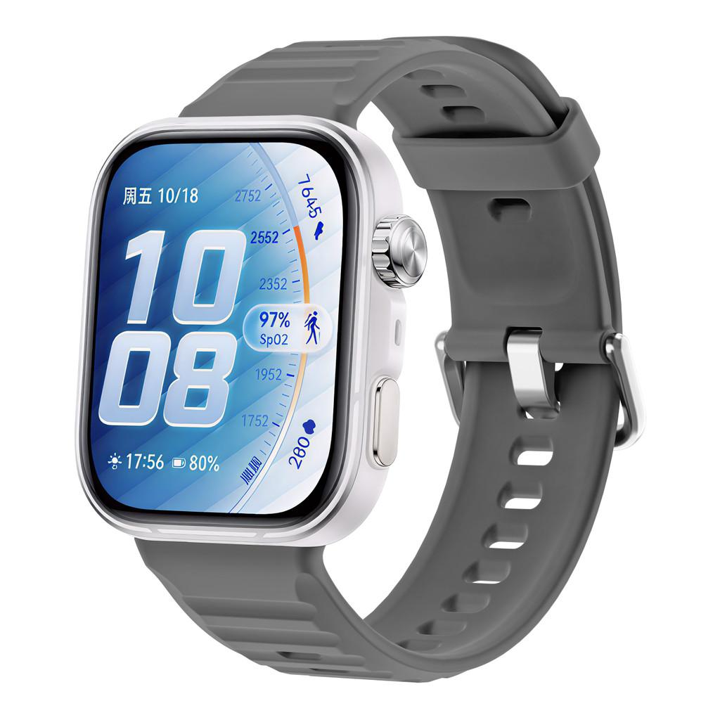 

Silicone Band for Huawei Watch Fit 3 4/4Pro 5/5Pro Waterproof /Sweatproof/Lightweight Sports Band for Huawei Watch Fit 4Pro 5Pro Huawei Fit 3 4 4Pro темно-серого
