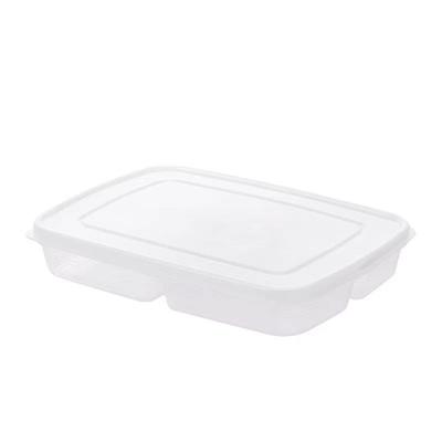 Kitchen Food Distribution Equipment Thick Multi-grid Fresh-keeping Box Refrigerator Meat Sealed Box