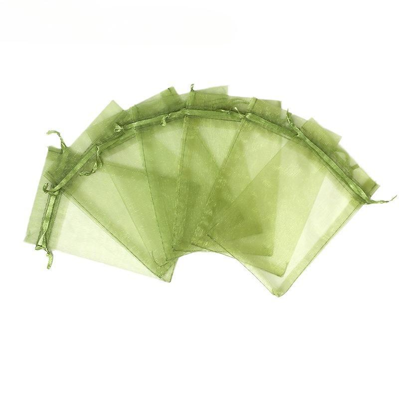 20/50 Pezzi Sacchetti Riutilizzabili a Coulisse Anti Insetti per Frutta Sacchetti a Rete per Protezione Piante Coperture Barriera Anti Parassiti Forniture per Alberi da Frutto e Giardino