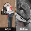 Metal Angle Grinder Holder Compact Tool Organization Heavy-Duty Wall Mount Bracket  Workshop