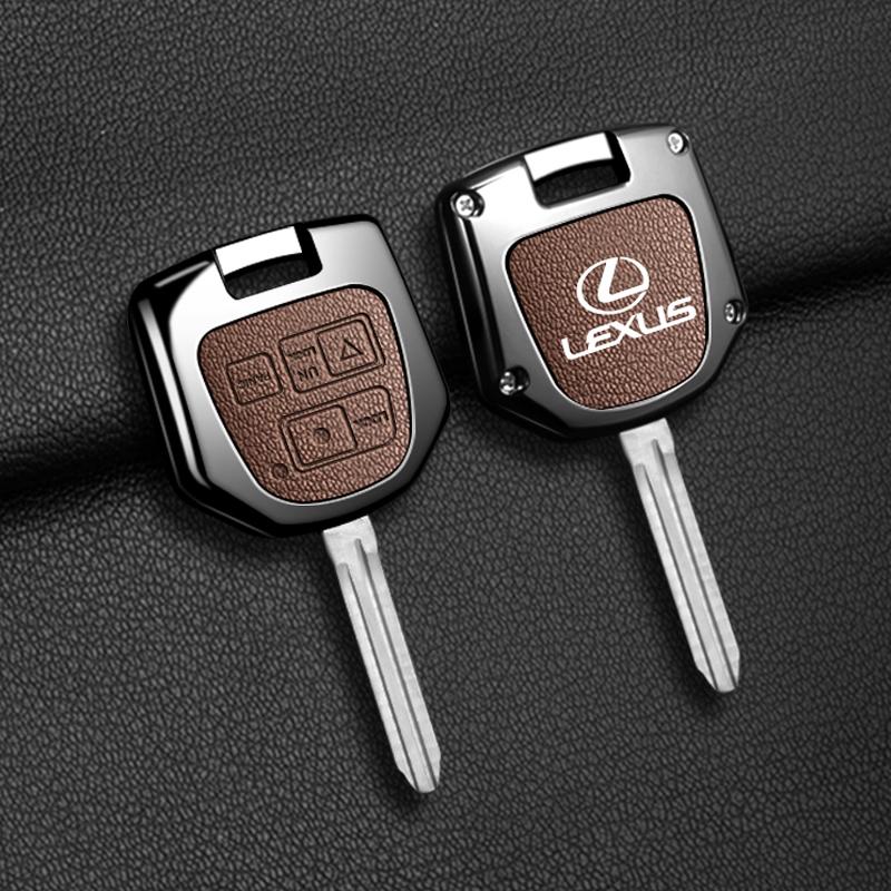 Custodia in Pelle Vintage per Chiave Auto Copertura Completa per Lexus ES GS LS IS RX SC LX GX470 RX350 ES300 RX400h Portachiavi Auto Accessori
