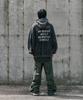 Loeolingladeu Flare Cargo Pants Khaki