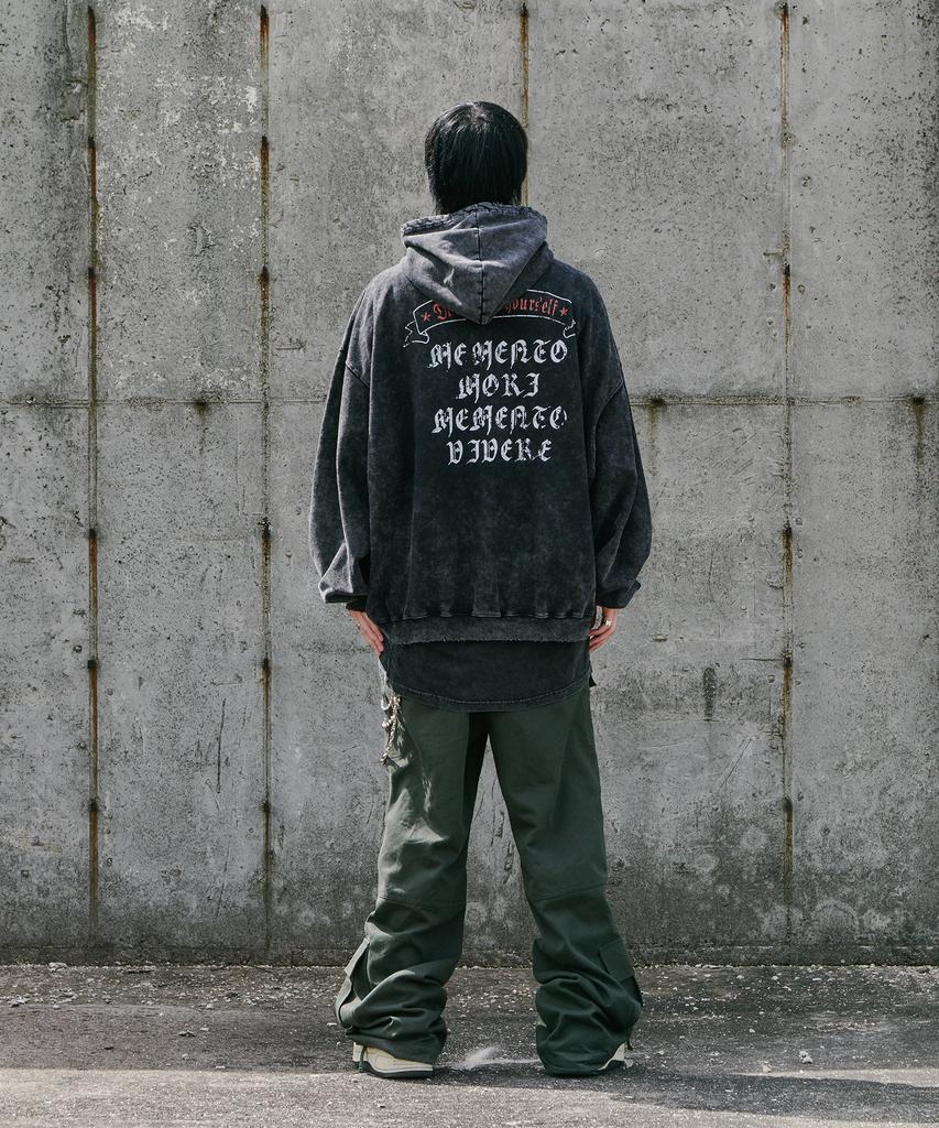 Loeolingladeu Flare Cargo Pants Khaki