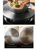 Removable Enamel Heat Conduction Plate: Prevents Pot Bottom Burn on Coal Gas Stoves and Offers Defrosting and Insulation.