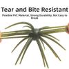 10pcs 11cm/8.7g Size Sea Urchin Lures Superior Tear Resistance 3D Lure  For Sea Bass Fishing
