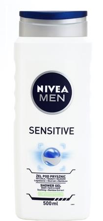 

Гель для душа Nivea Men Sensitive для мужчин TU прозрачный