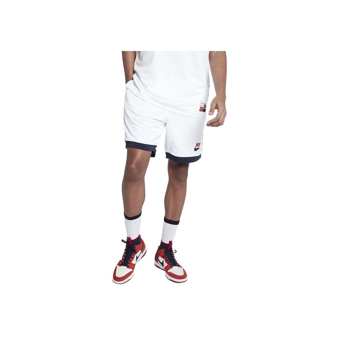 

New Nike Casual Shorts Men s White 887094-101 XL