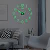 Luminous Simple Silent Acrylic Wall Clock Study Living Room DIY Clock Creative Personalized Wall Sticker Clock