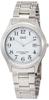 Citizen Analog Battery Date Metal White Q&Q Men's Watch, 10-Year Life, Waterproof, Display, Band, W476-204,