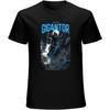 Gigantor 28 Tetsujin Robot Action Anime Japanese Tee Shirts Gift 100% Cotton Short Sleeve T-Shirt Black