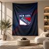Decorative Tapestry,New York Rangers Printed Wall Art, Lightweight Wall Hanging For Bedroom Background