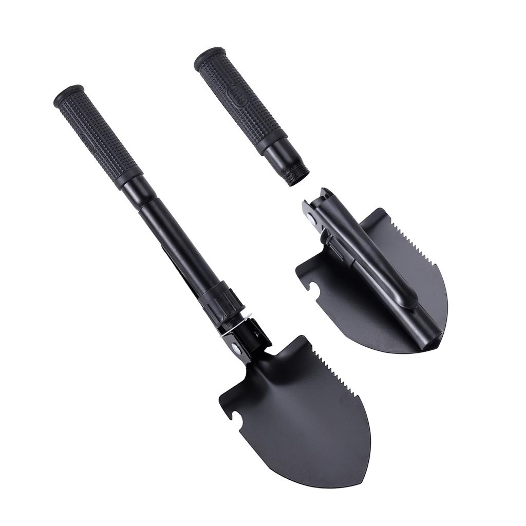 Foldable Portable Camping Shovel Outdoor Survival Engineer Shovel Multifunction Military Tactical Shovel Garden Hoe Digging Tool