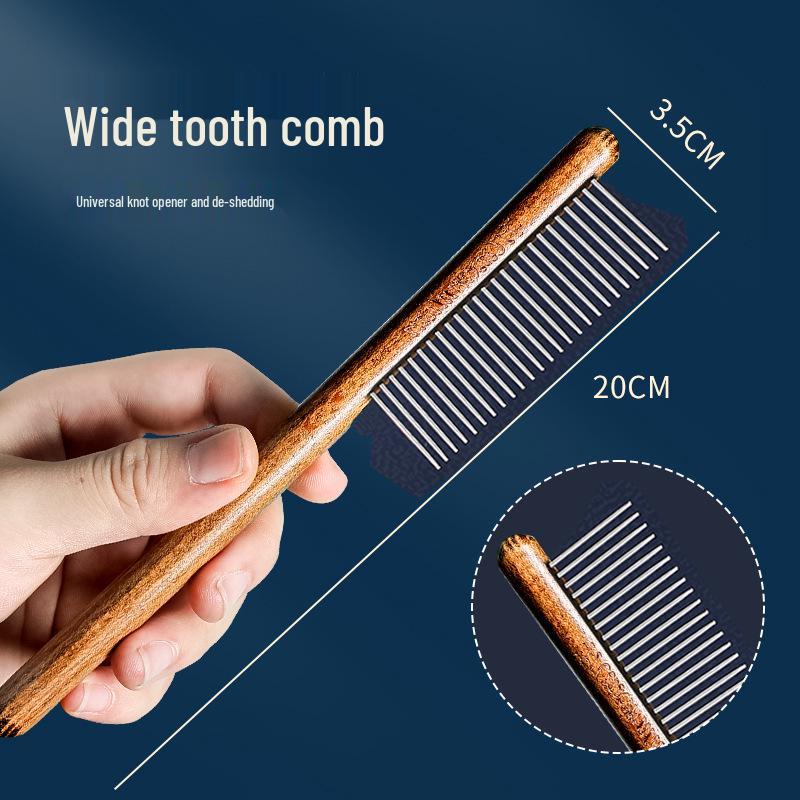 

Pet Hair & Flea Remover Comb for Cats & Dogs - Loose Fur & Cleaning Tool 1000 units per box (OPP packaging)