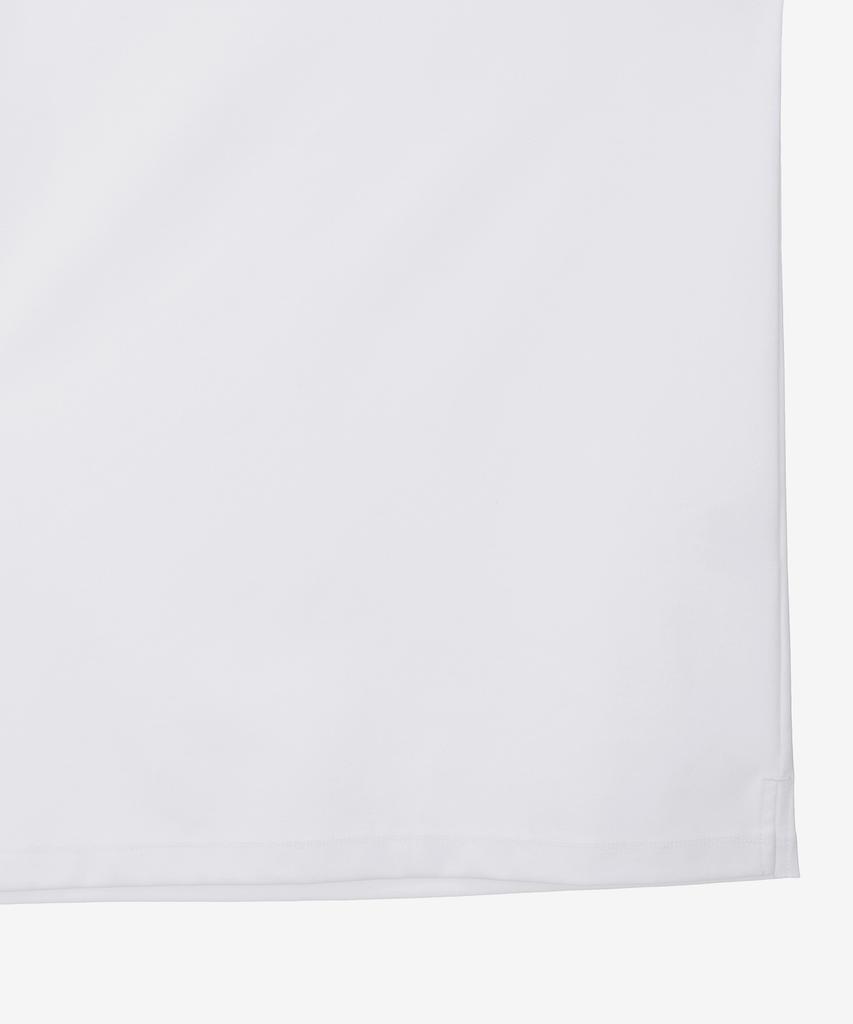 BASIC HOUSE Uni Cool Ponte Short Sleeve T-Shirt White Lyts3103 (Type A)