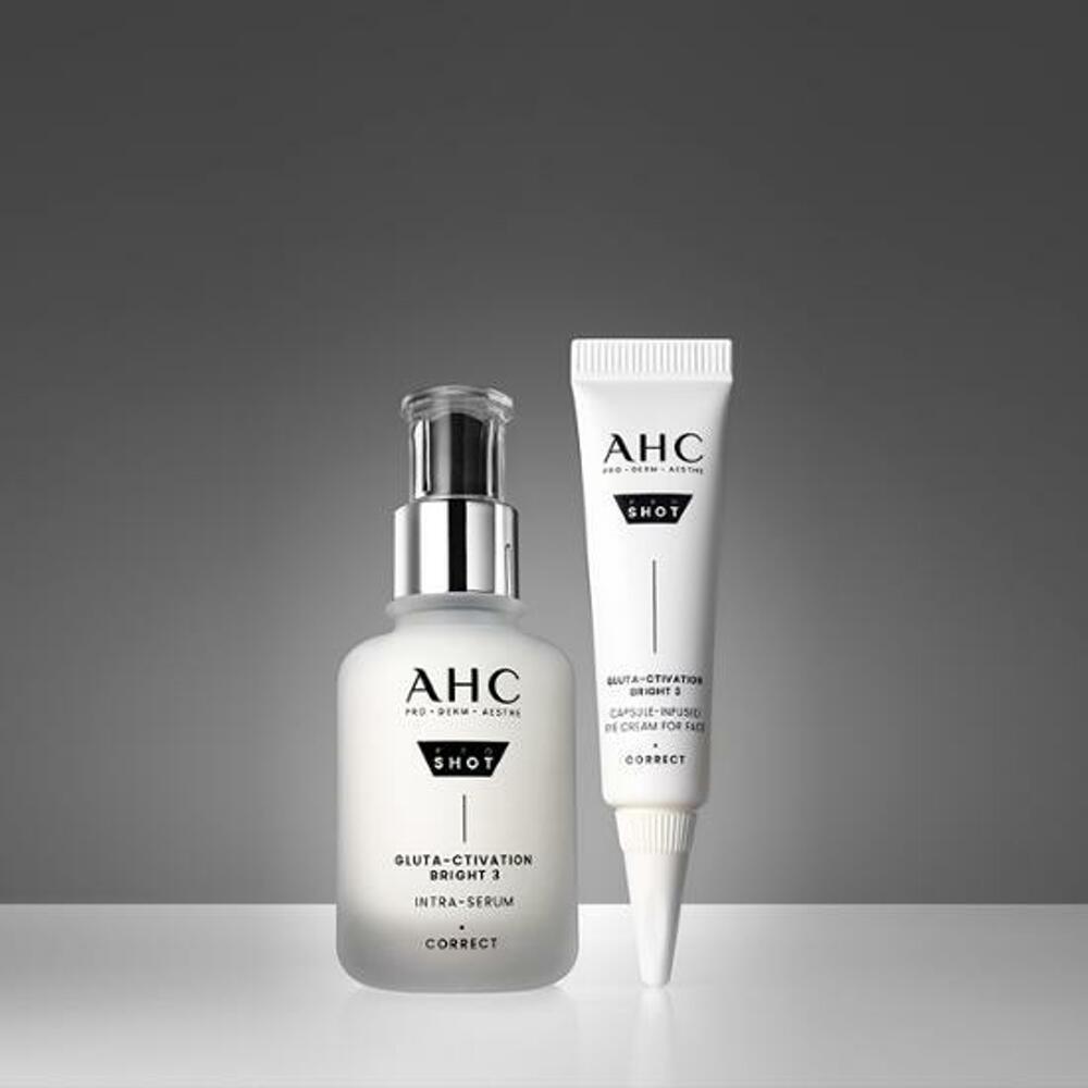 AHC Pro Shot GlutA-ctivation Bright 3 Intra-Serum 40ml Sonderset (+Augencreme 10ml)