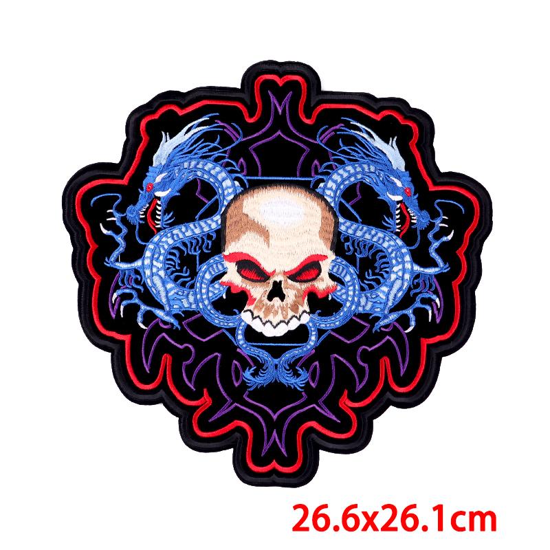 

Панк Большая Вышивка Нашивка Пришивные Термоаппликации На Одежду Термоадгезивные Нашивки На Одежду Локомотив Спина Пришивная Нашивка Для Куртки