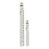 ATPRO Solvent-Resistant Never Rusting Aluminum Paint Mixing Ruler With Scale Bar Automotive Paint Use Spray Painting Tools