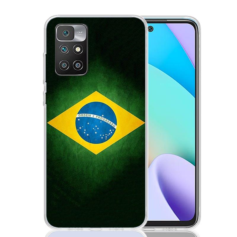 National Flag RU FR UK Phone Case For Xiaomi Redmi 12C 13C 14C 12 13 10 10A 10C 9 9A 9C 9T 8 8A 7 7A 6 6A K70 K60 K40 K20 Pro 12