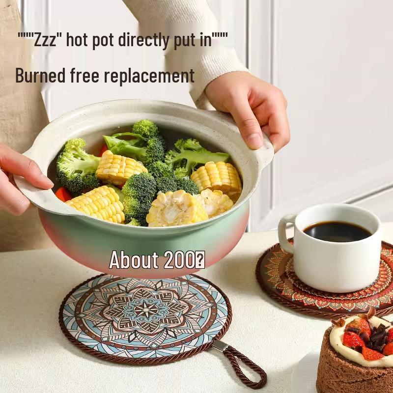 Nordic Silicone Insulated Placemat & Pot Holder