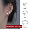 S925 Sterlingsilber Luxus Ohrklemme für Damen - Chic, Retro, Nicht-Gepierctes Design