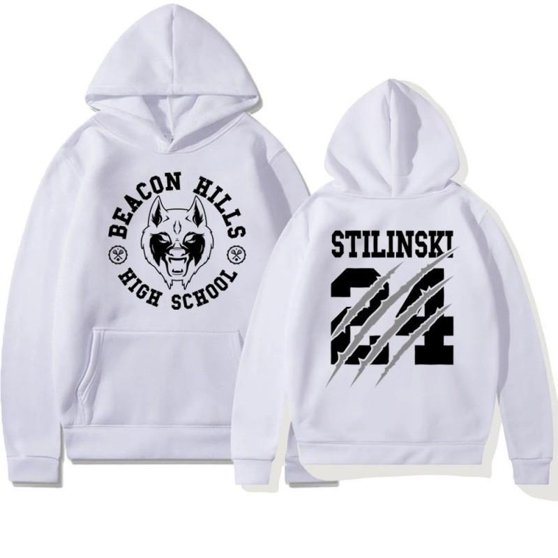 Teen Wolf Stiles Stilinski Inspiriertes Hoodie Herren Freizeit Herbst Grafik Sweatshirt Unisex Streetwear