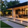 Garden Wall Lamp 2xGU10 IP54 Black