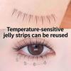 Natural Looking Ultra Soft Split Segments Glue Free Small 240 Clusters Lower Eyelash False Eyelashes Transparent For Be