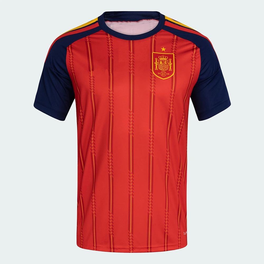 Spain 2026 Home Jersey World Football Matches Canada Mexico United States T-shirt Loose Short Sleeve Tshirts Unisex  Shirt