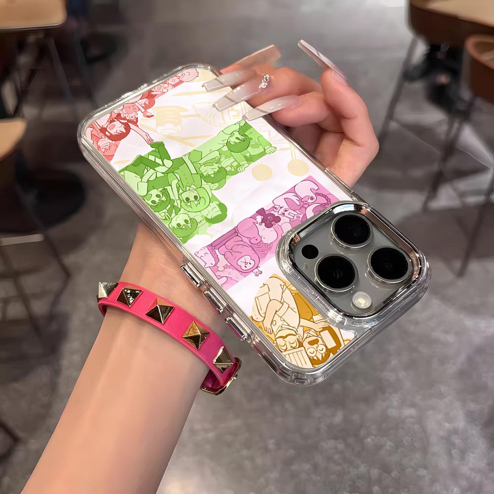 CITY THE ANIMATION Phone Case For IPhone 17 Air 16 15 14 13 12 11 Pro Pro Max Plus Transparent Soft Cover