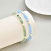 Kleiner frischer Fee-Wind Schmuck Edelstahl Imitation Perle Kristallperle Armband Damen Schmuck Br-2732