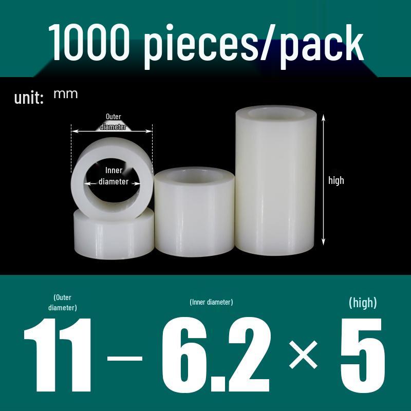 M6 Isolation Column ABS Gasket Spacer Round Body Support 11-6GB Elastic Washer