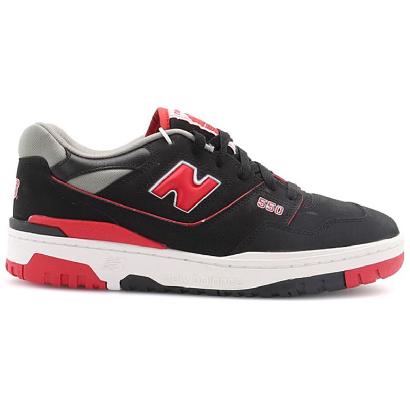 New Balance 550 Black Red Sneakers BB550SG1
