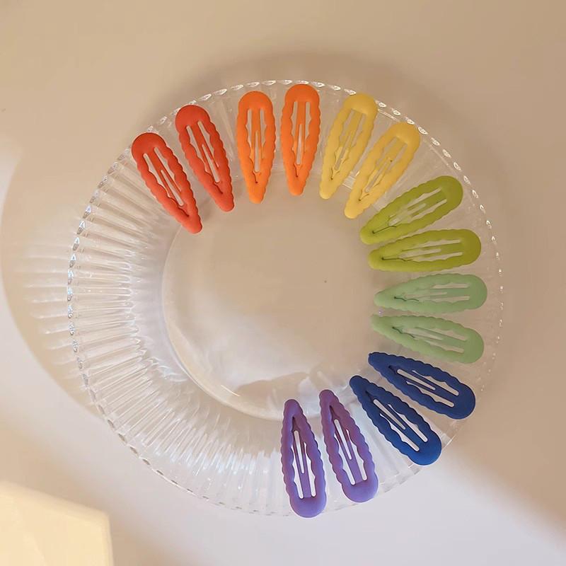 10 stücke Neue Koreanische Haarnadeln für Kinder Mädchen Milch Tee Farbe Prinzessin Haarspangen Bang Seite Clip Kleines Mädchen Haar zubehör