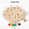 Wooden Memory Chess Board Game, Educational Toy For Kids Focus Training, Kids Matchstick Chess Color Cognitive Ability Toy