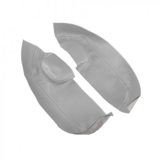 Front Interior Door Handle Armrest Panel Leather Cover For Dodge Caravan 4 2004