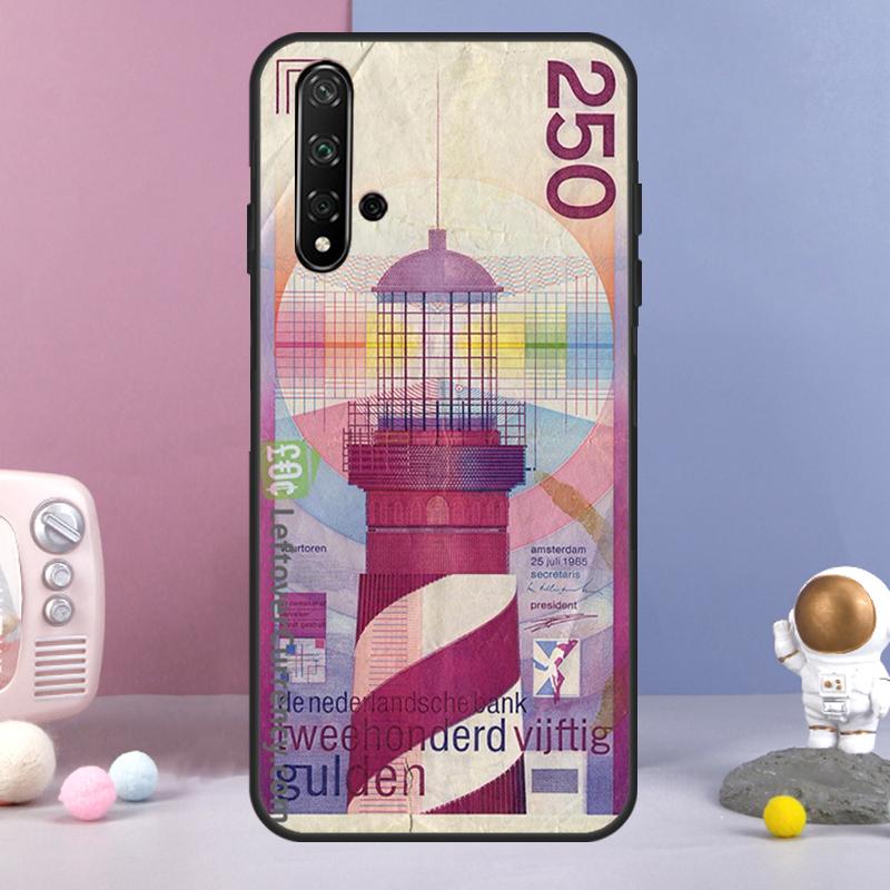 

Netherland Dutch Guilder Money For Huawei Nova Y70 Y90 Y60 Y72 Y73 Y61 Y91 7i 8i 11i 12i 12s 9 10 SE P20 P30 P40 Lite Case Huawei Nova Y91