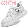 Fashion Outdoor Male Walking Shoes Genuine Leather Low Top Classic Male Shoes 2024 Fashion Men's Elevator Shoes All-match Mens Sneakers