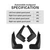 Volkswagen ID.4X 2021-2024 Car Mud Flaps, Foreign Trade.