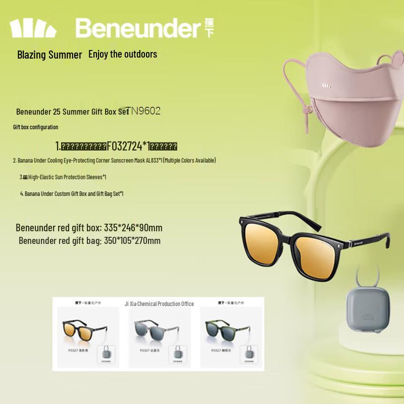 Подарочный набор для защиты от солнца Beneunder на лето