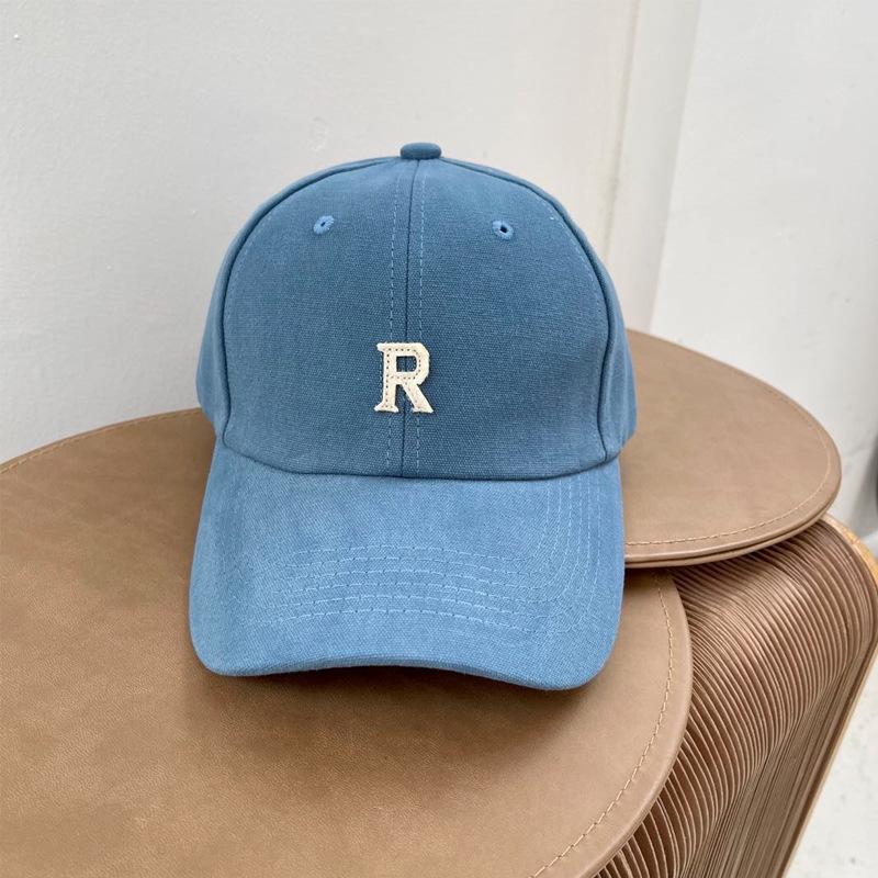 Women's spring hat R word casual couple cap summer fashion versatile outdoor shade men's baseball cap