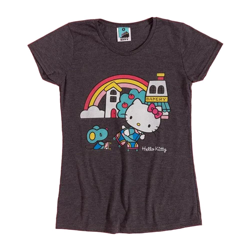 Hello Kitty Womens/Ladies Fine Day Fitted T-Shirt