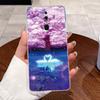 Soft Casing For Oppo F11 Case CPH1913 Aesthetic Cute Cartoon Cat Transparent Back Cover Oppo F11 Pro CPH1969 Phone Case Bumper