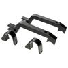34452 Handguard Mounting Kit For Powermadd Sentinel For Snowmobiles ATVs -MX Motorcycles 1683CM Black Aluminum Alloy