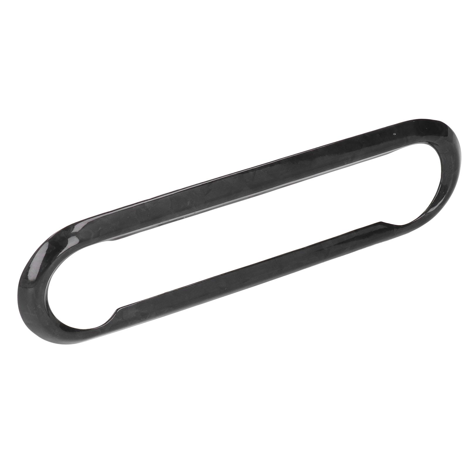 Carbon Fiber Center Console Volume Knob Decoration Frame Trim Replacement for Alfa Romeo Giulia Stelvio 2020+