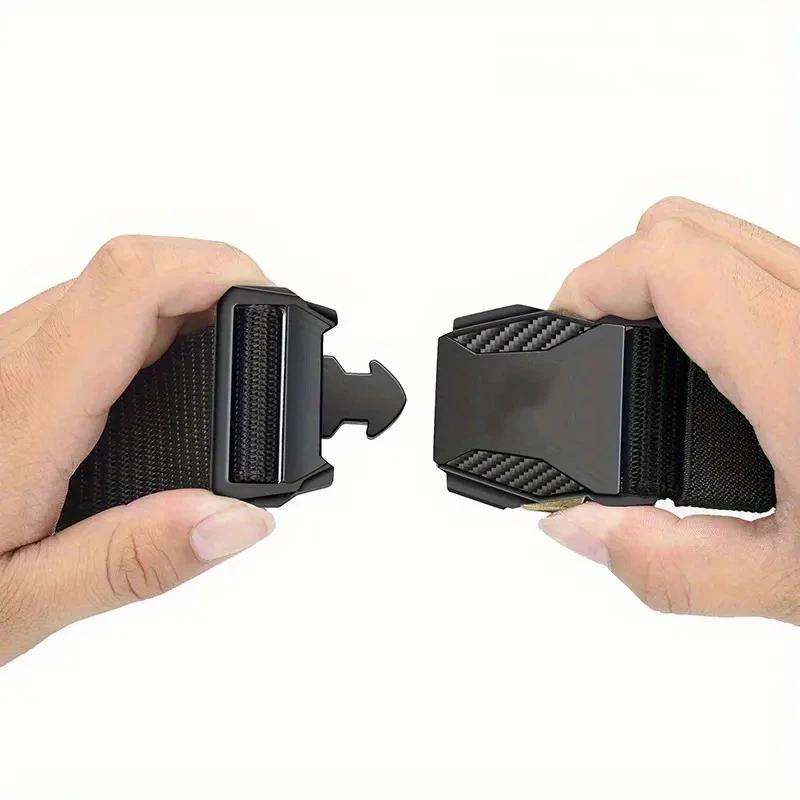 2025 Нові чоловічі ремені, швидкознімна вставна пряжка, чоловічий ремінь для активного відпочинку, дихаючі ремені для чоловіків, ремінь для штанів