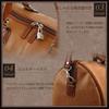 Hergestellt in Toyooka Boston Tasche für 2 Nächte Altes Leder Stil Japanische Tasche Reisetasche Geschäftsreise 50cm 33L Herren Damen (Schwarz)