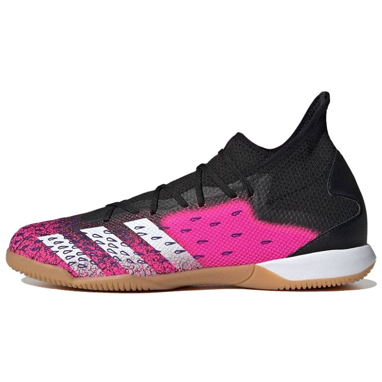Adidas Predator Freak.3 IN Demonscale - Shock Pink Men Sneakers Core-Black Cloud-White FW7518