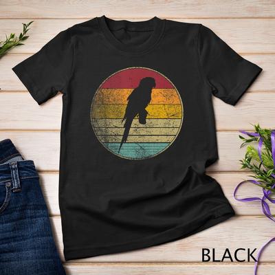 Parrot Bird Vintage Distressed Retro Style Silhouette 70s T-Shirt Unisex T-shirt