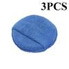 Car Waxing Polish Sponges 5 Inch Car Detailing Wax Applicator Pads Round Pocket Microfiber Foam Sponges Car Cleaning Tools